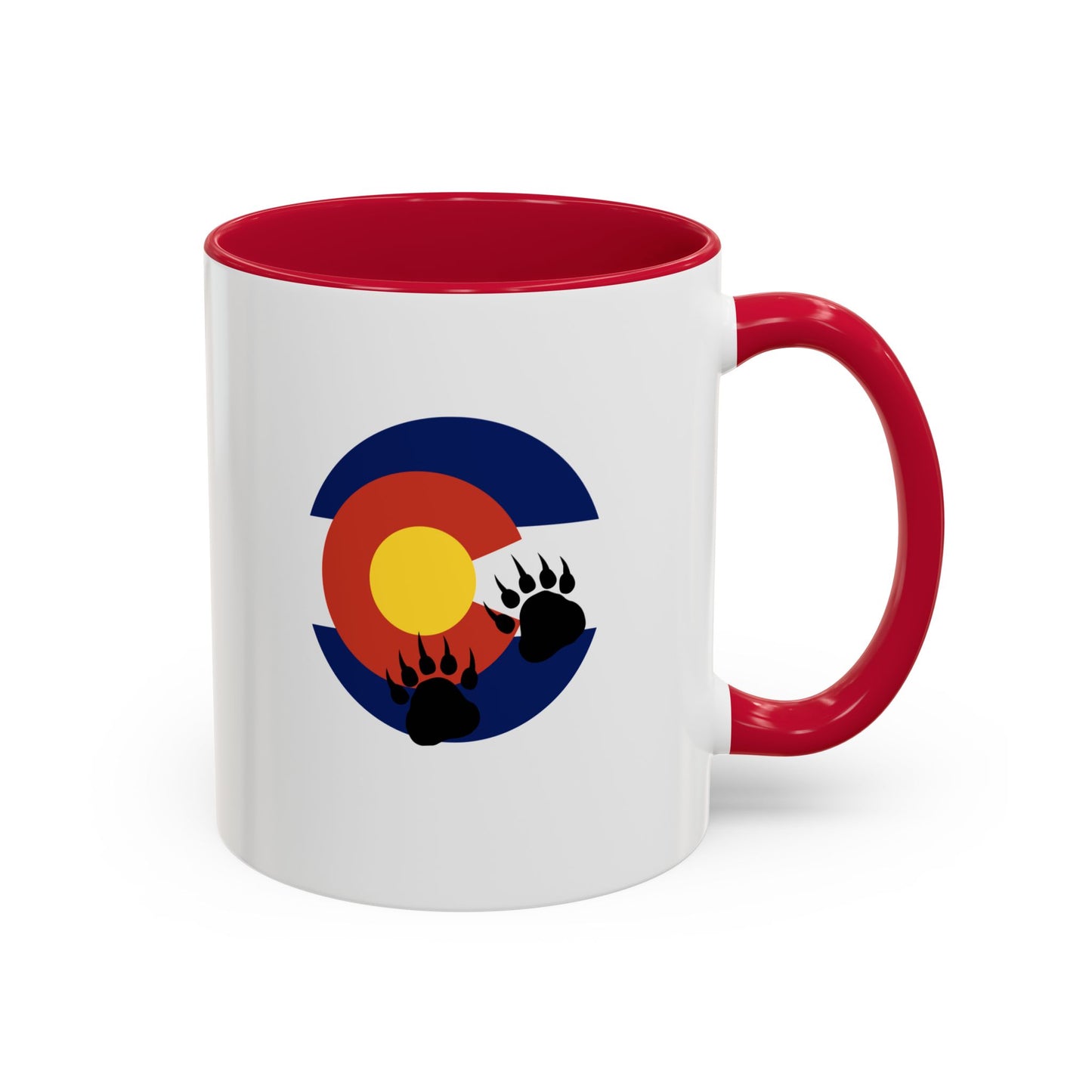Colorado C & Bear Pawprints Mug