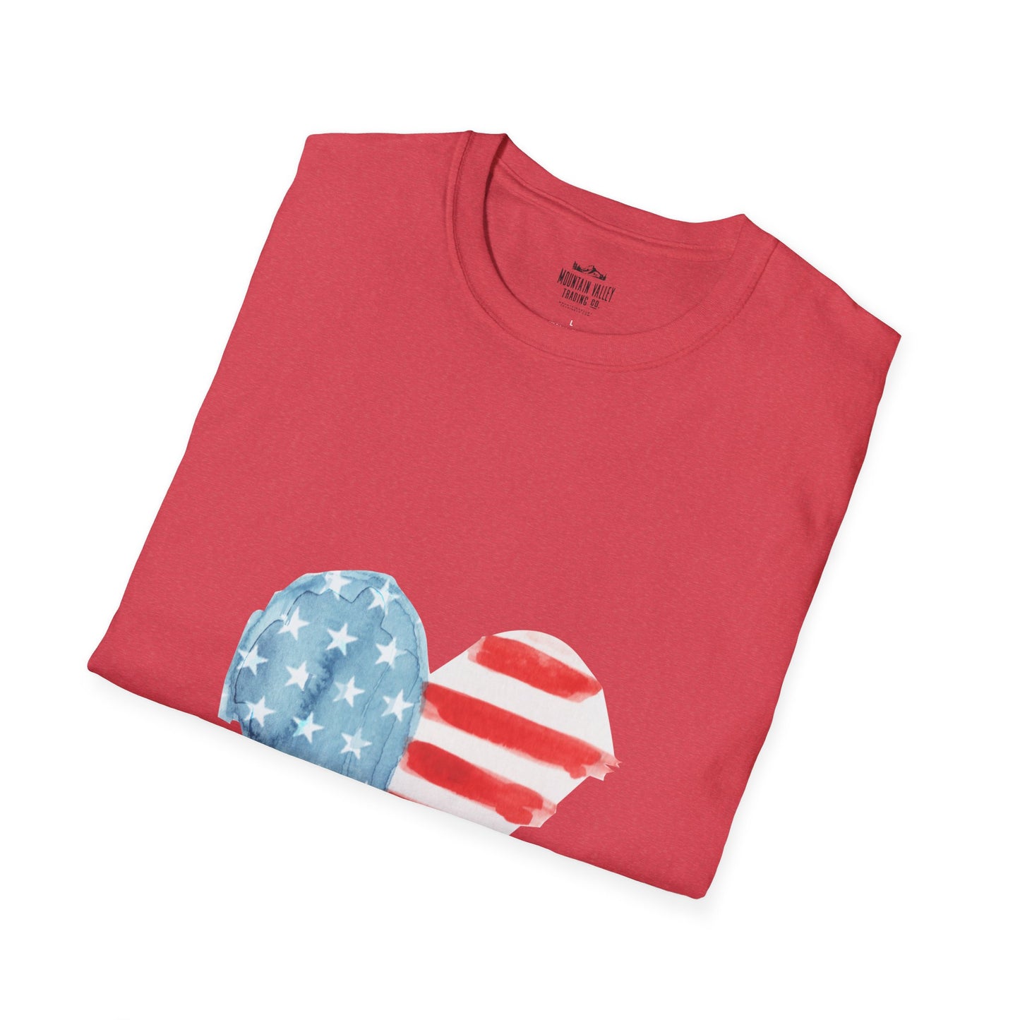 American Flag Heart