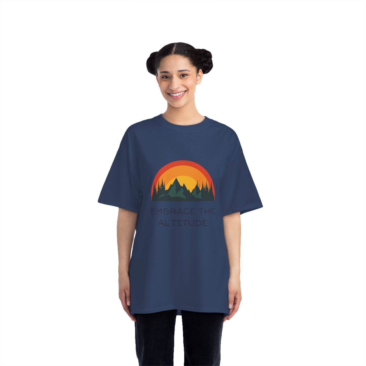 Mountain Hiking T-Shirt - Embrace the Altitude