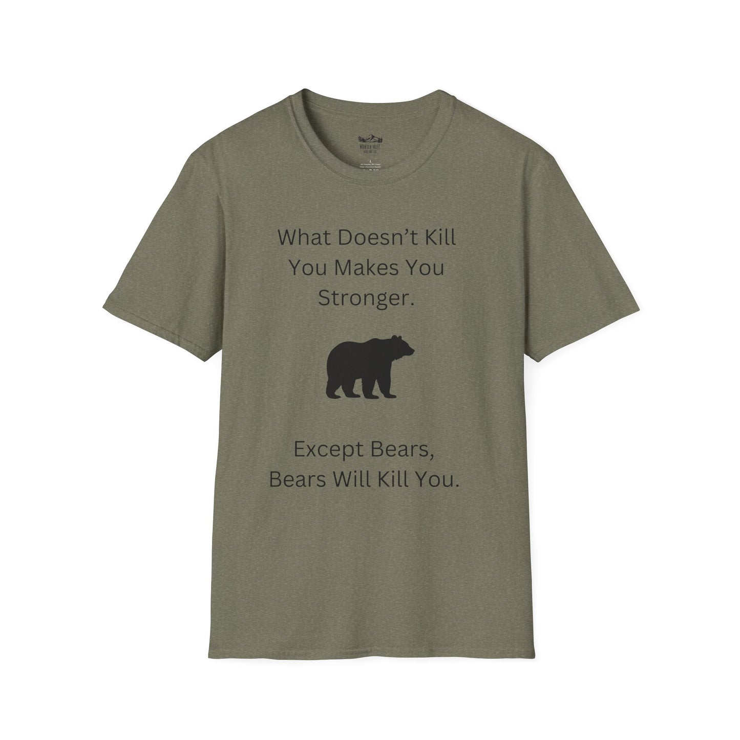 Survival Wisdom: What Doesn't Kill You Makes You Stronger... Except Bears. Bears Will Kill You.