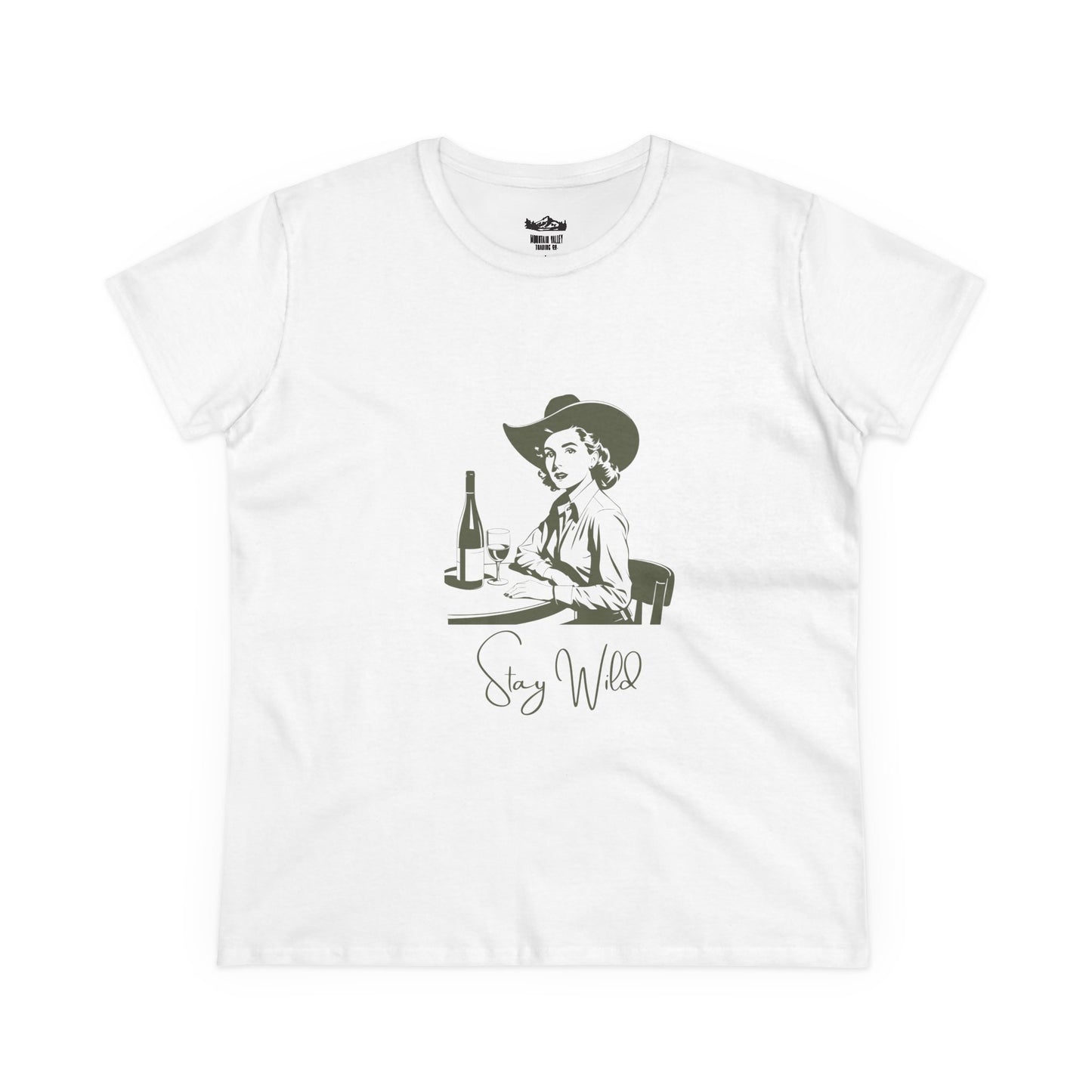 Cowgirl Up & Wine Down Tee