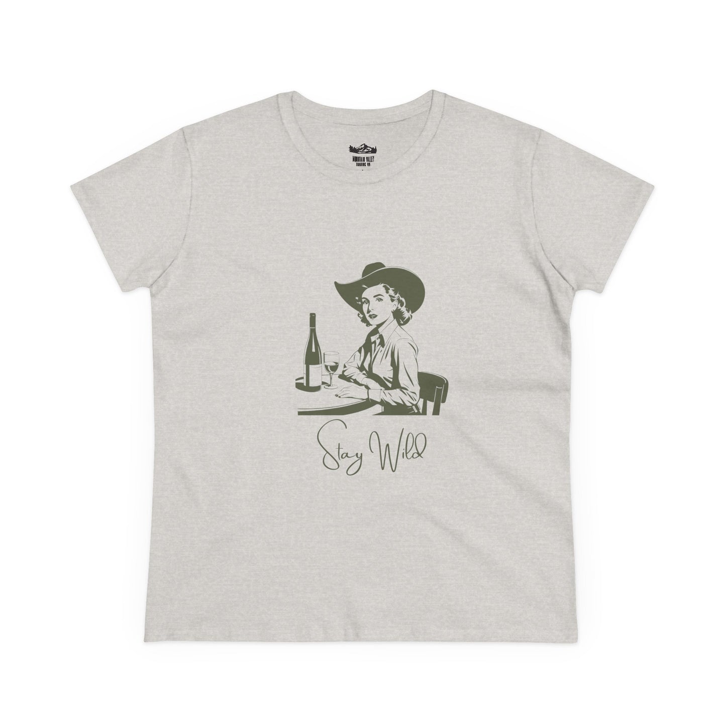 Cowgirl Up & Wine Down Tee