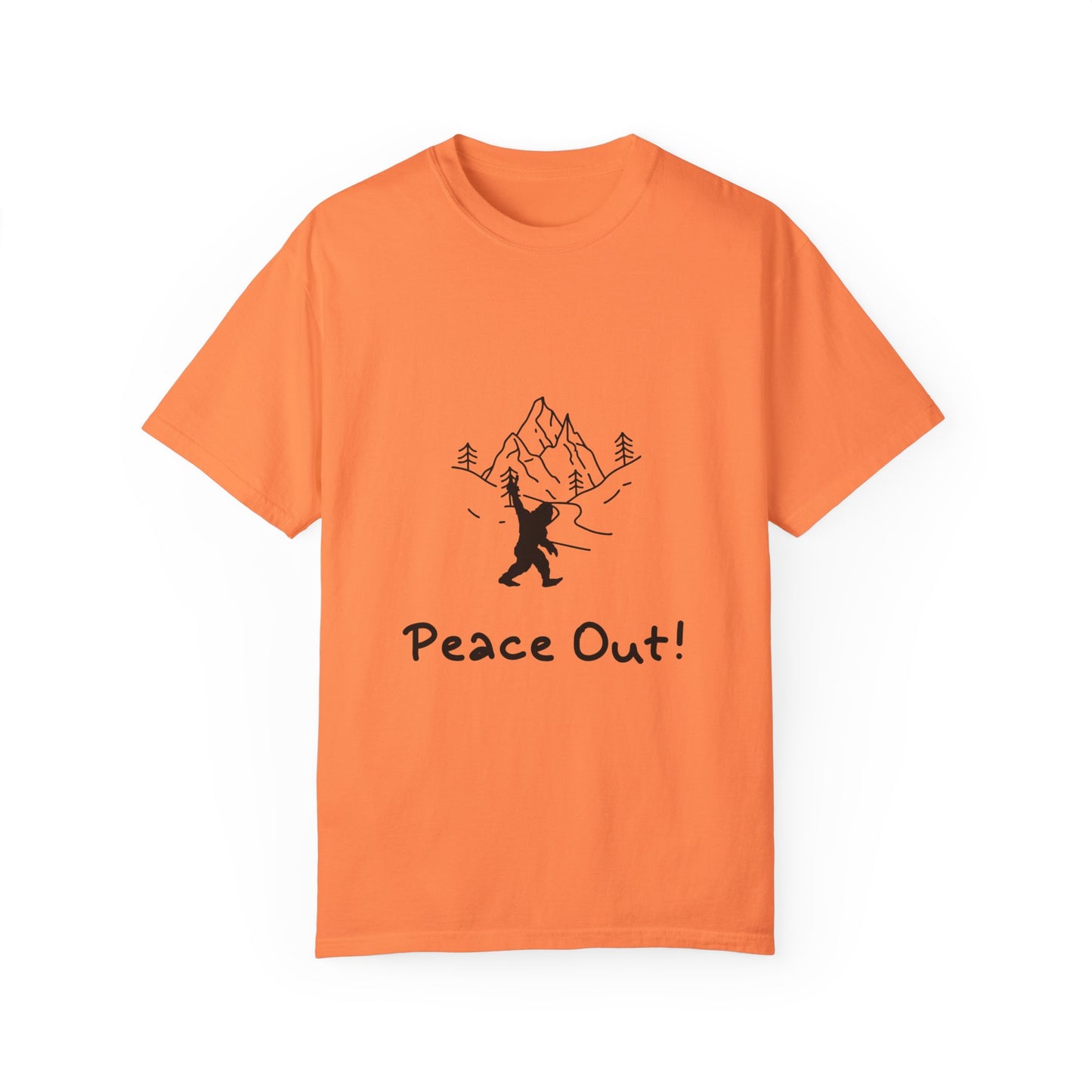 Bigfoot Peace Out T-Shirt