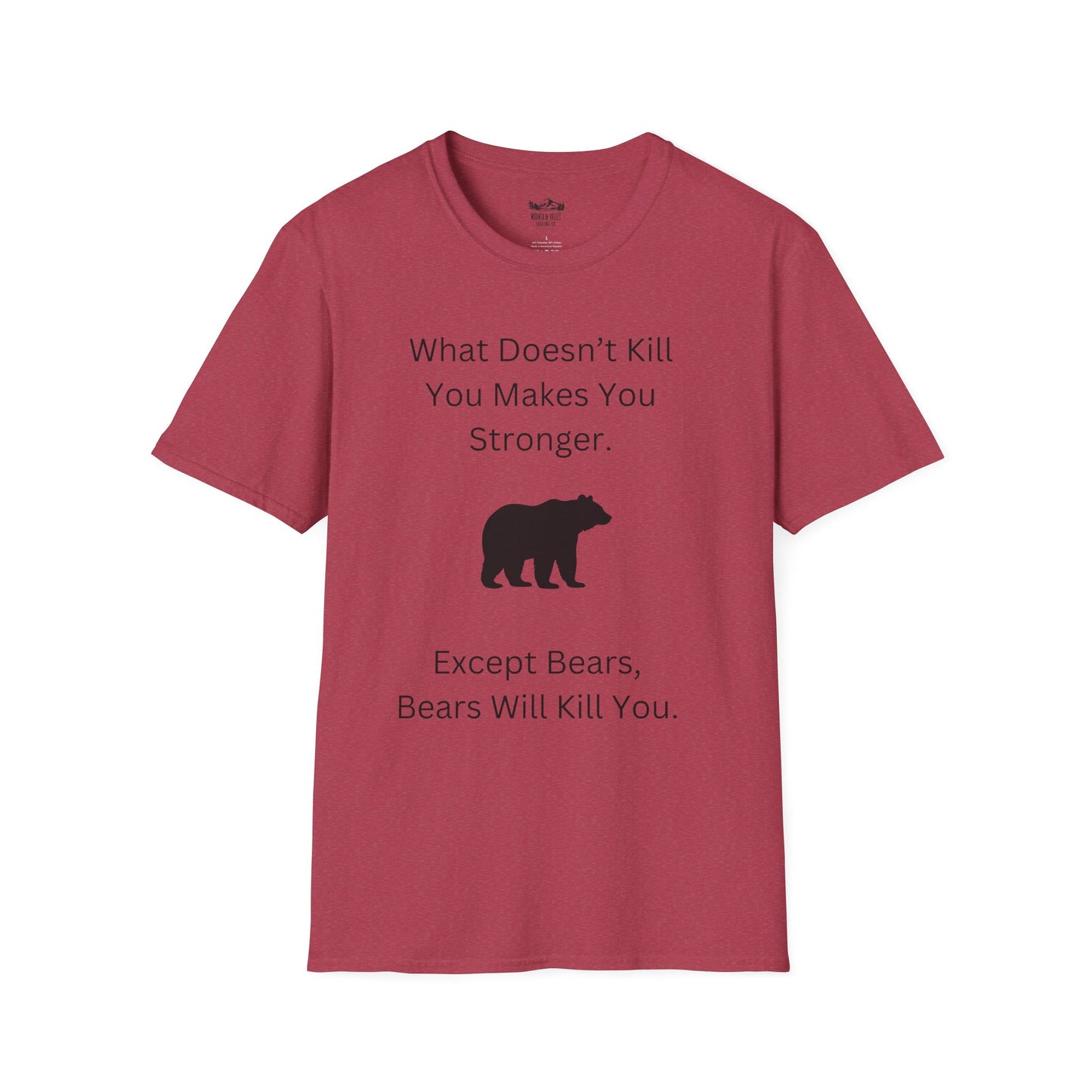 Survival Wisdom: What Doesn't Kill You Makes You Stronger... Except Bears. Bears Will Kill You.