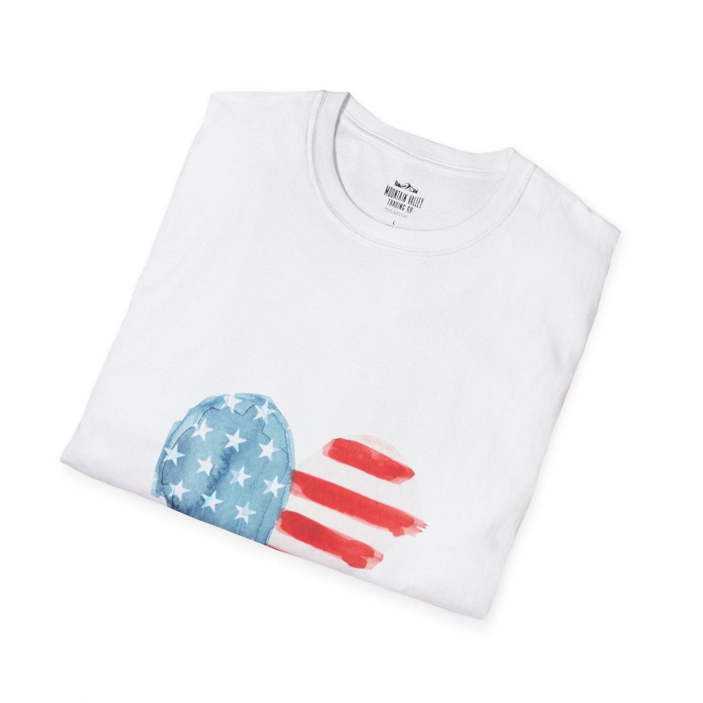 American Flag Heart