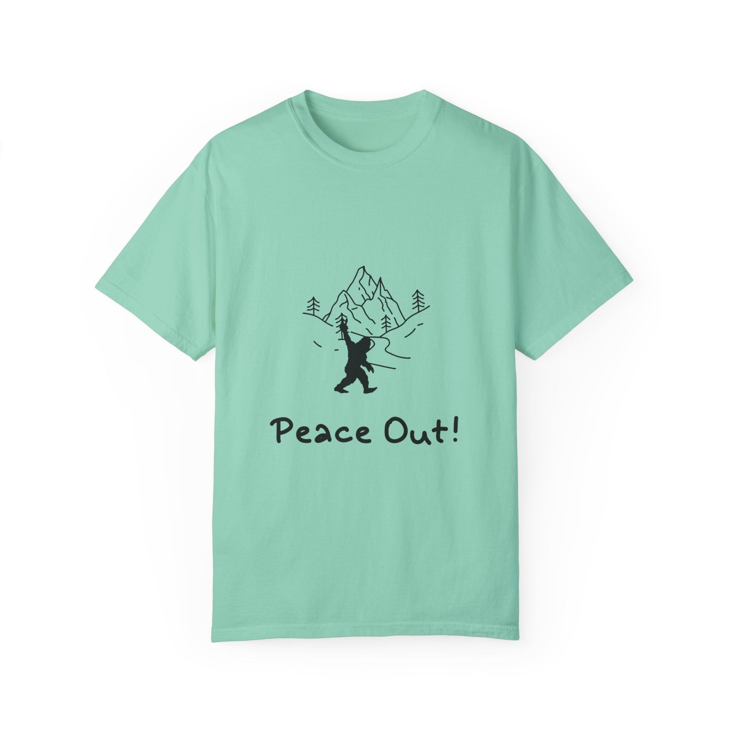Bigfoot Peace Out T-Shirt