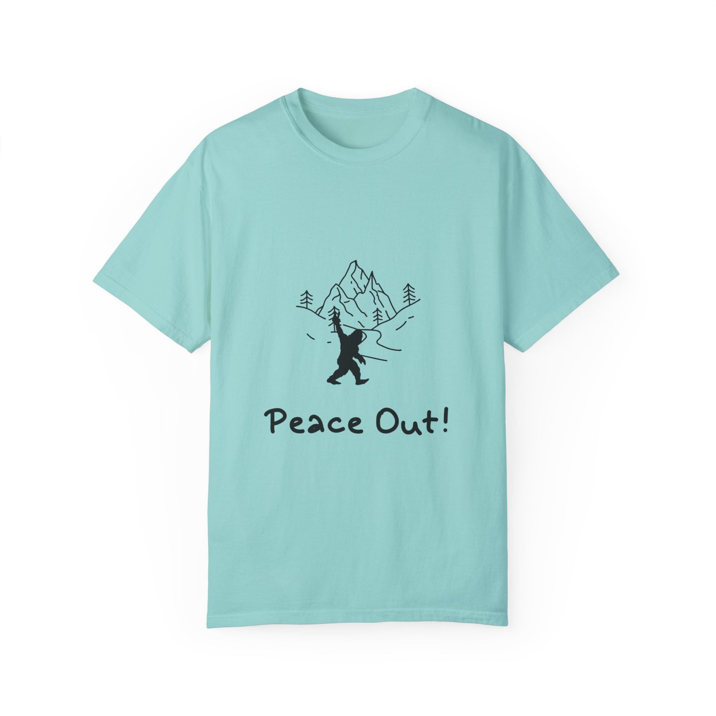 Bigfoot Peace Out T-Shirt
