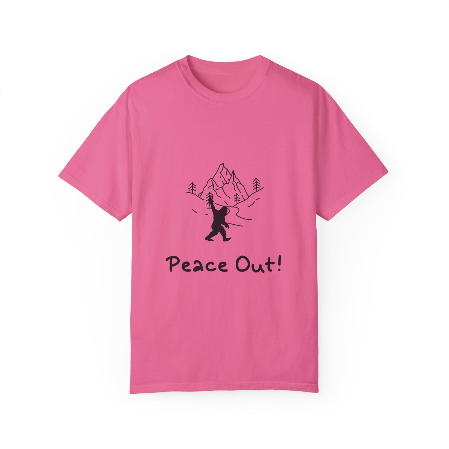 Bigfoot Peace Out T-Shirt