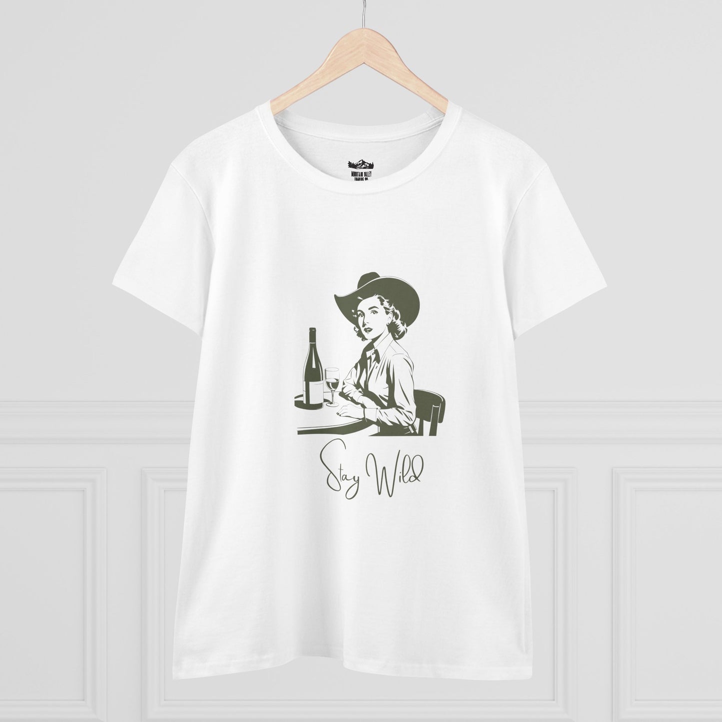 Cowgirl Up & Wine Down Tee