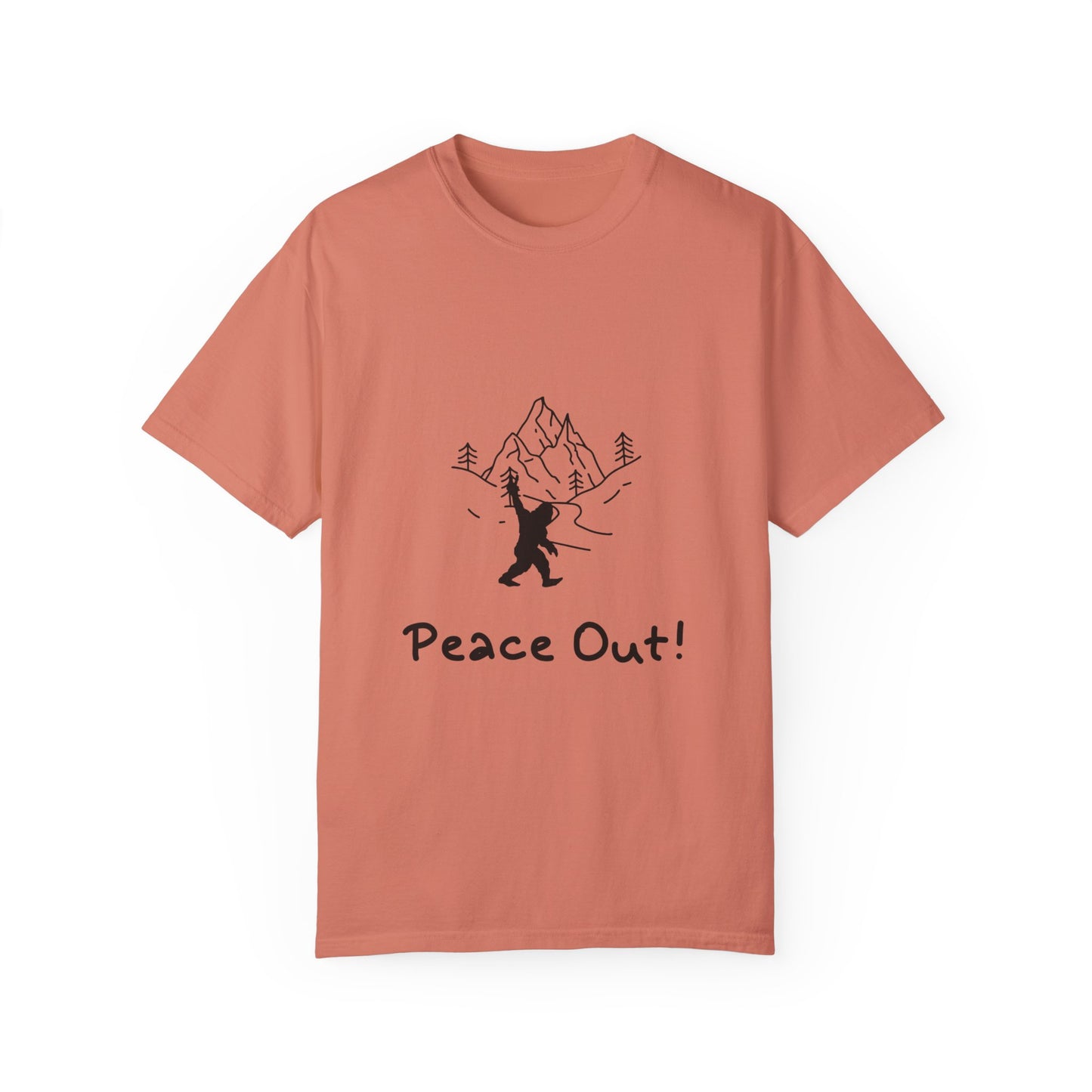 Bigfoot Peace Out T-Shirt