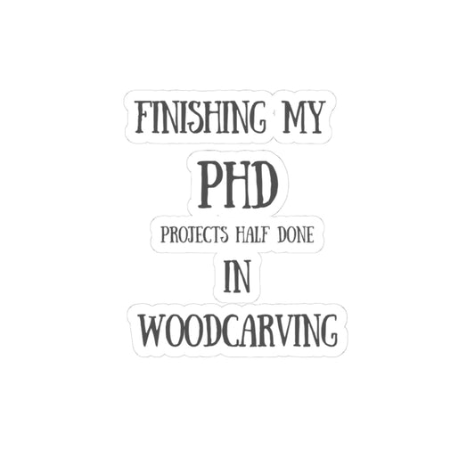 Finishing My PHD in Woodcarving