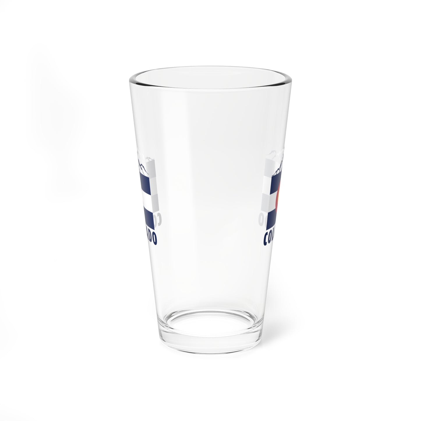 Colorado Mountains Mixing Glass