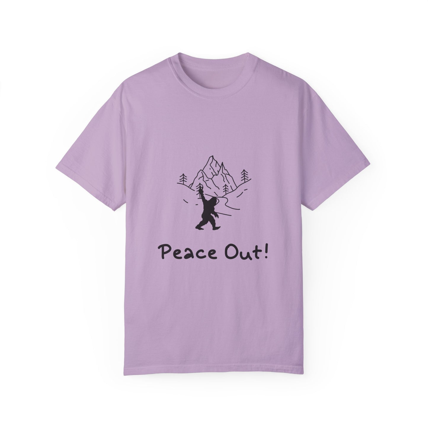 Bigfoot Peace Out T-Shirt