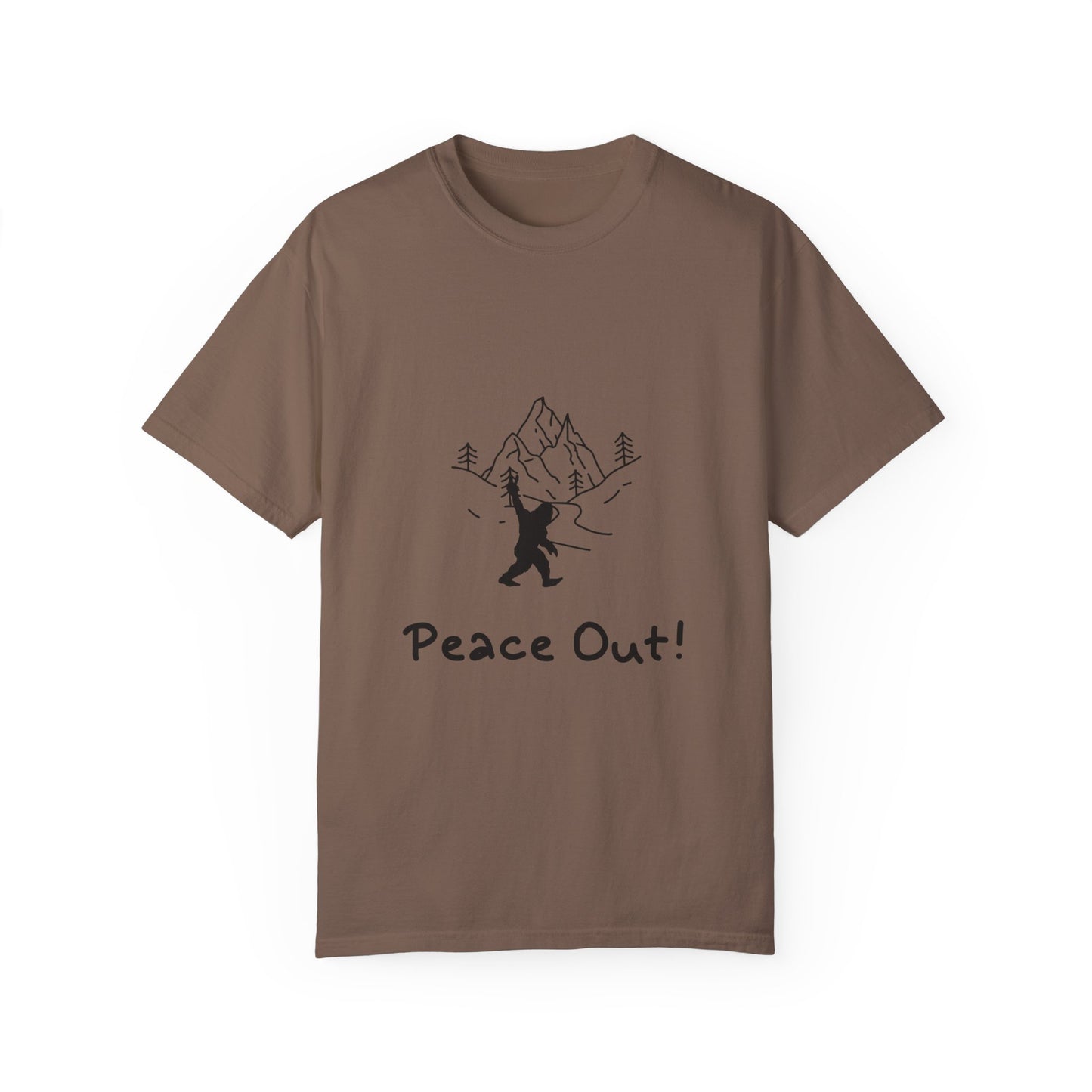 Bigfoot Peace Out T-Shirt