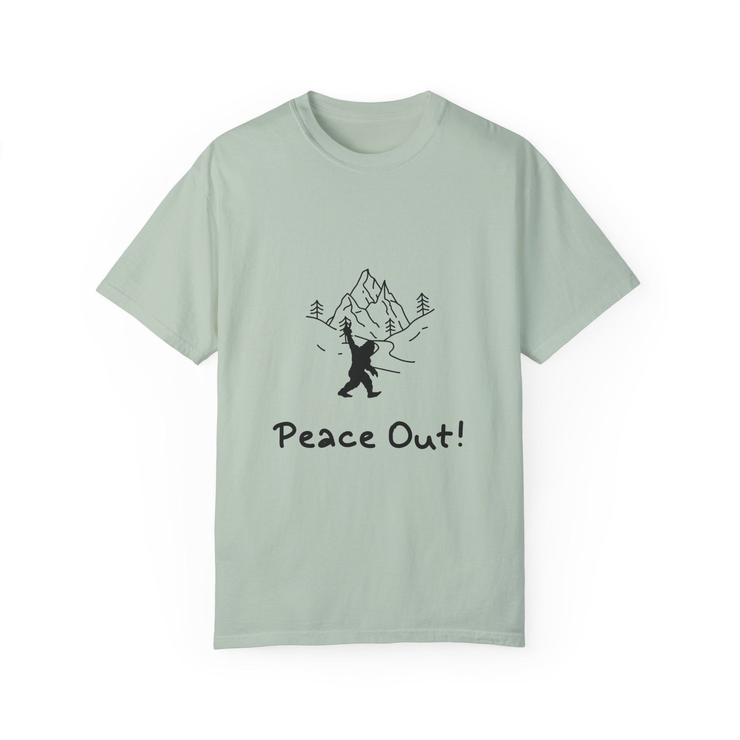 Bigfoot Peace Out T-Shirt