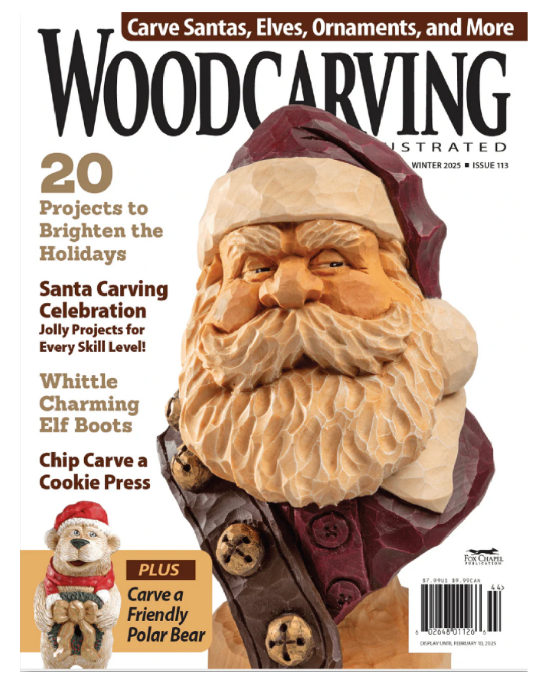 Woodcarving Illustrated Winter 2025 Issue