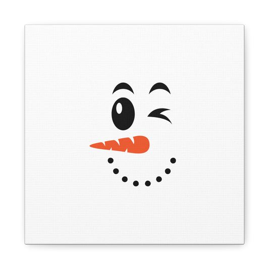 Winking Snowman