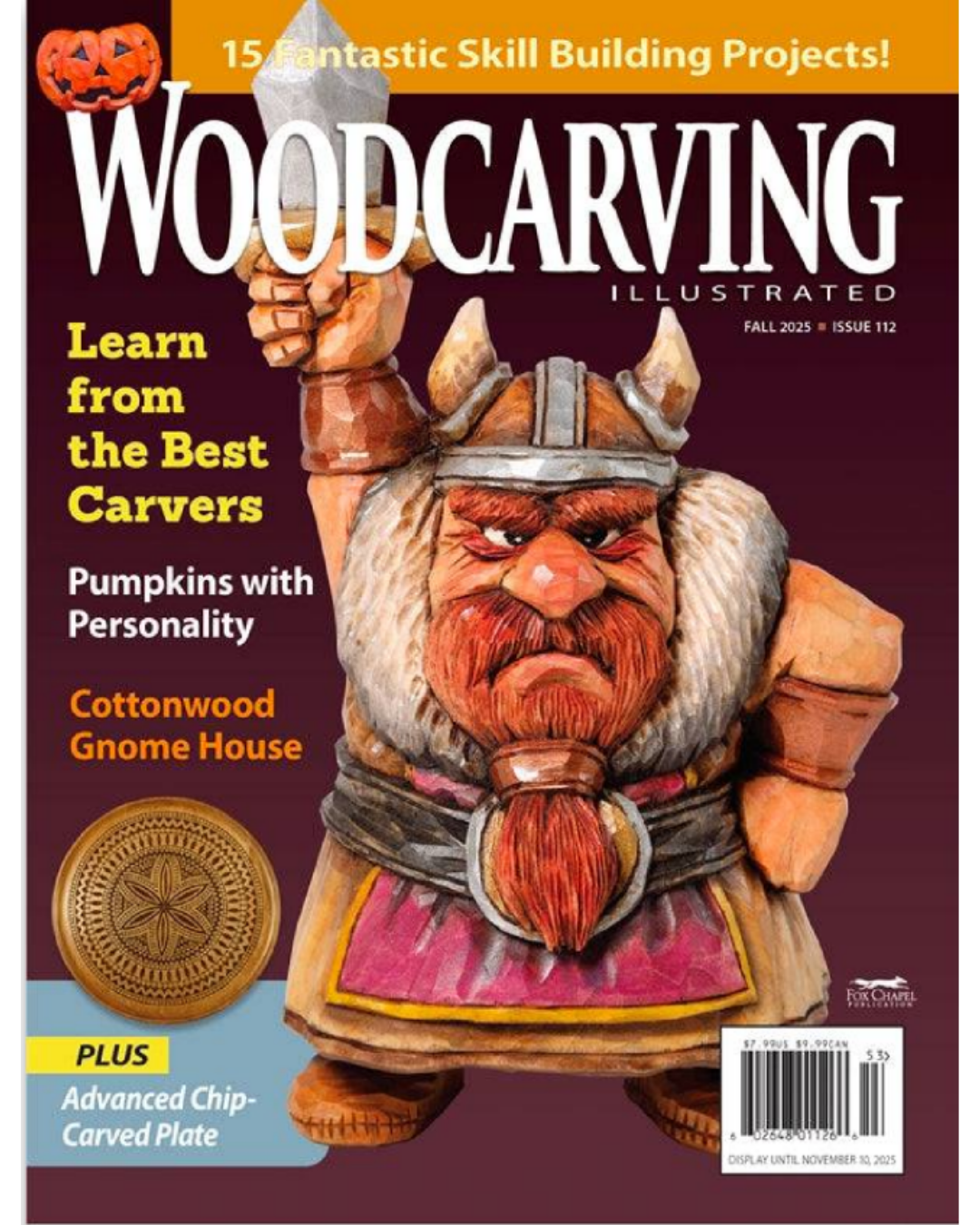 Woodcarving Illustrated Fall 2025 Issue