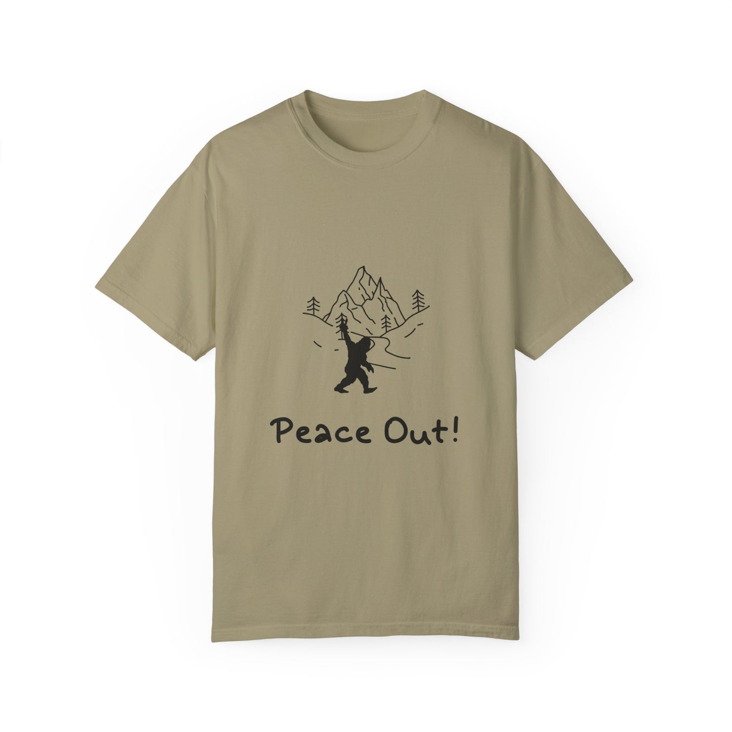 Bigfoot Peace Out T-Shirt