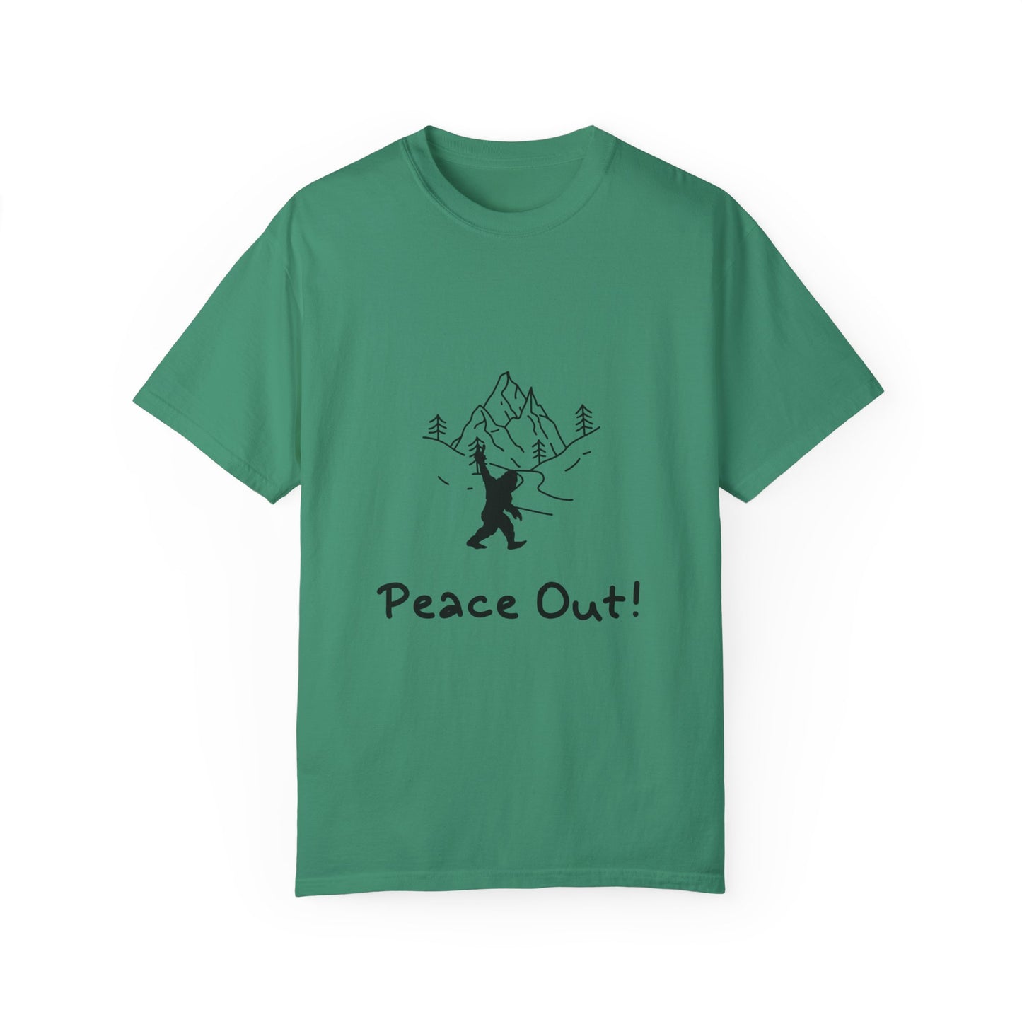 Bigfoot Peace Out T-Shirt