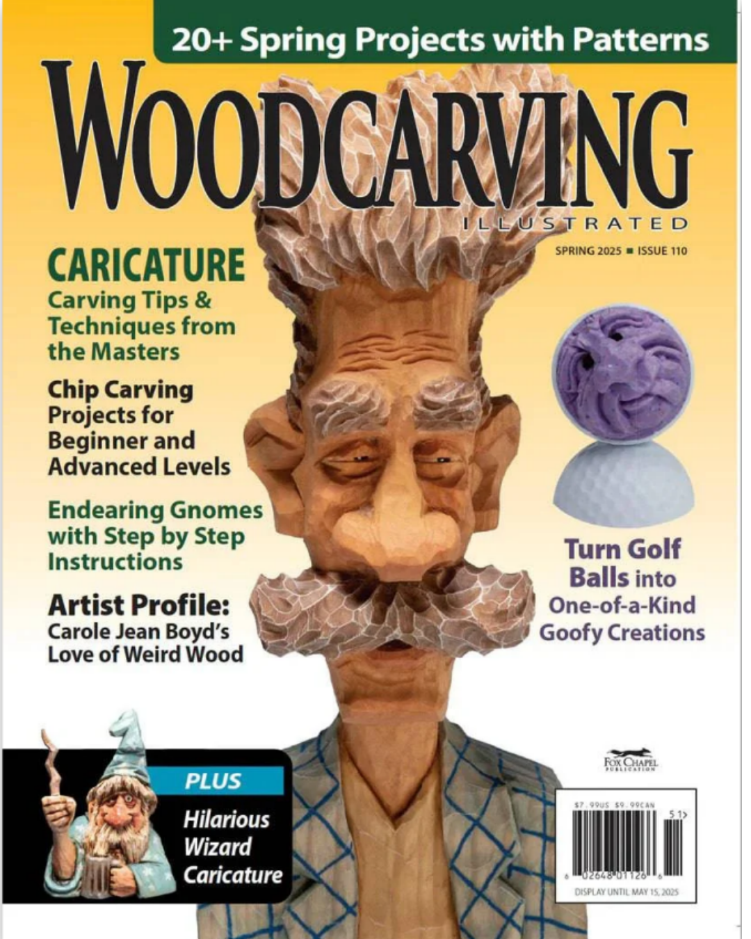 Woodcarving Illustrated Spring 2025 Issue