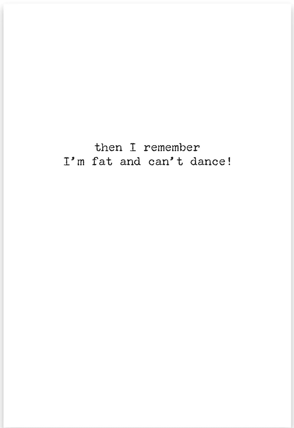 Sometimes I Think....