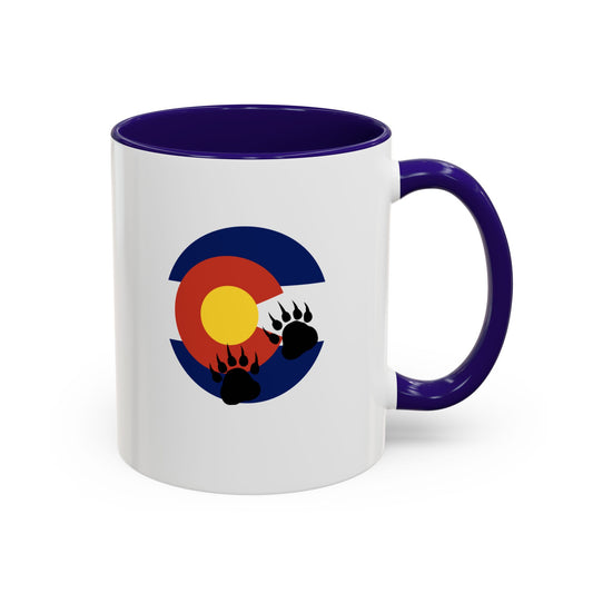 Colorado C & Bear Pawprints Mug