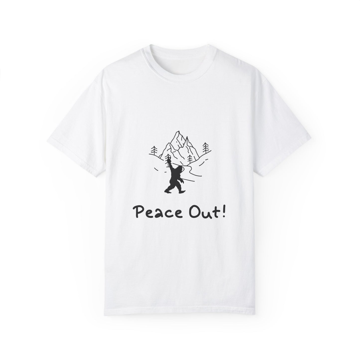 Bigfoot Peace Out T-Shirt