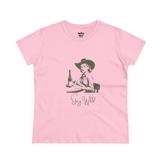 Cowgirl Up & Wine Down Tee