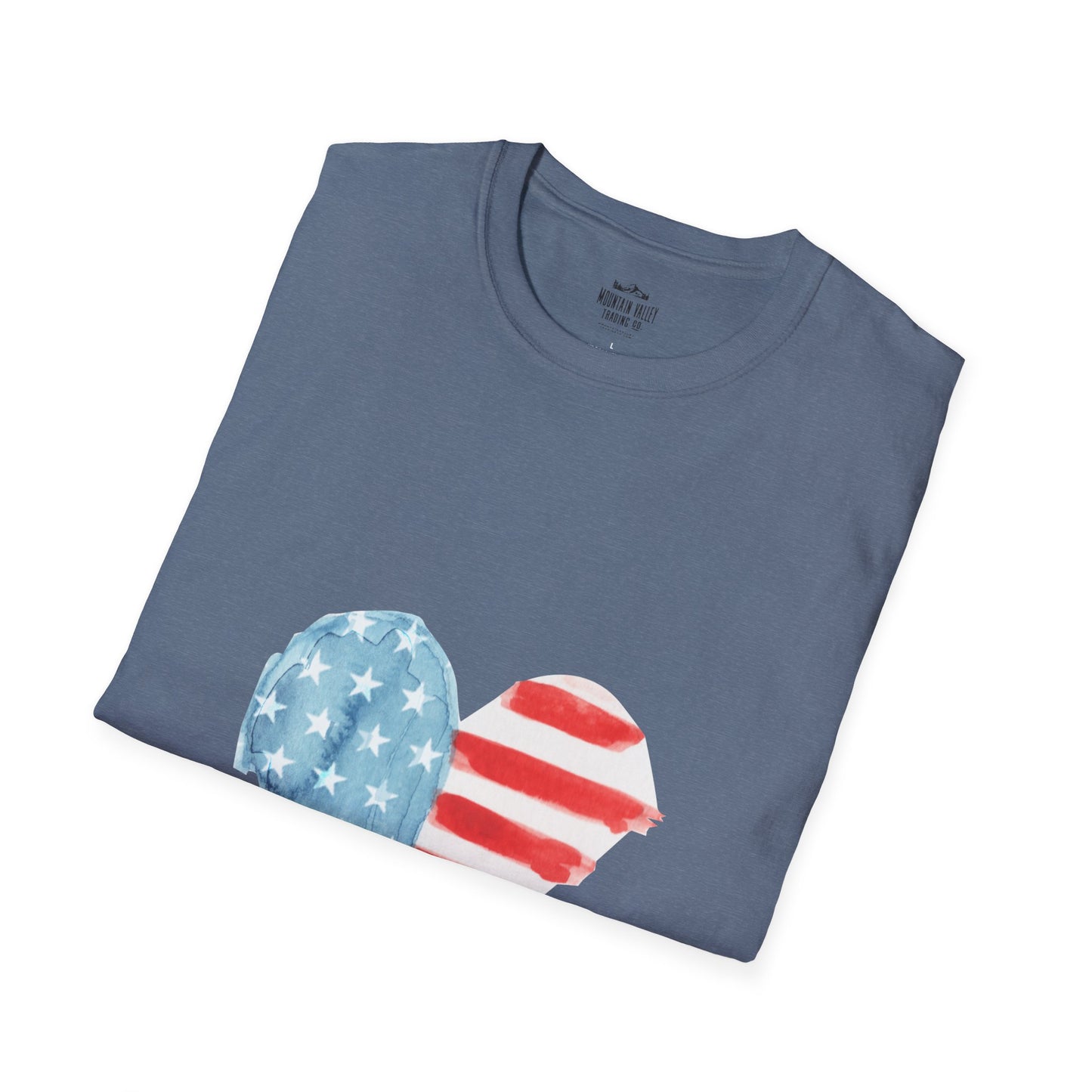 American Flag Heart
