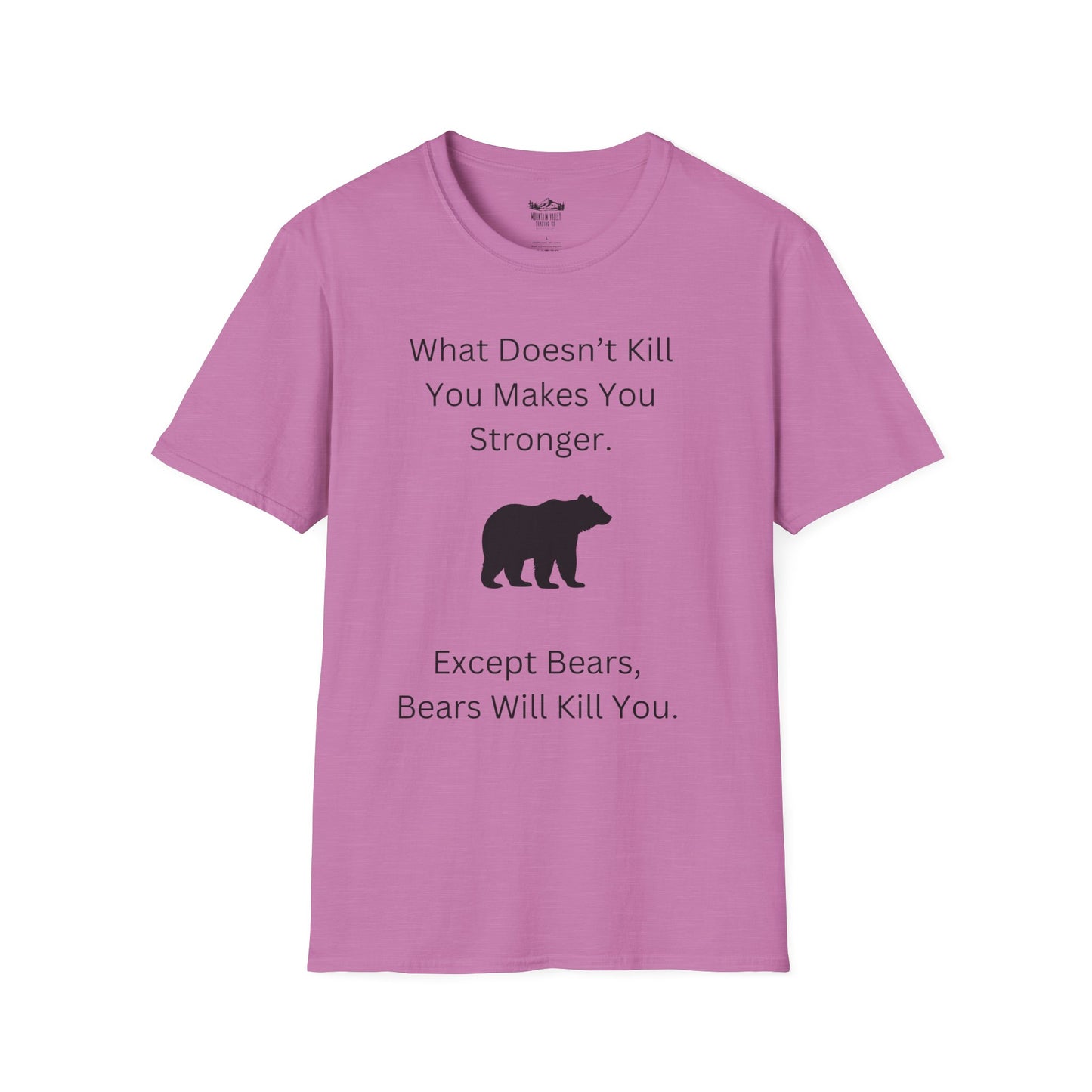 Survival Wisdom: What Doesn't Kill You Makes You Stronger... Except Bears. Bears Will Kill You.