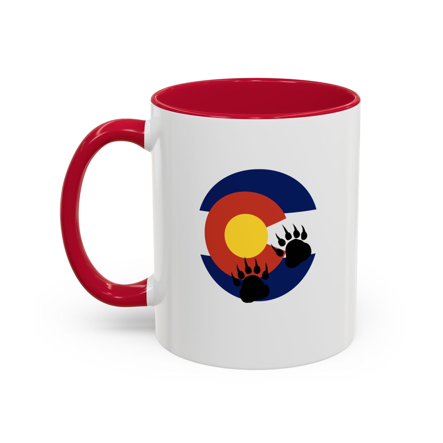 Colorado C & Bear Pawprints Mug