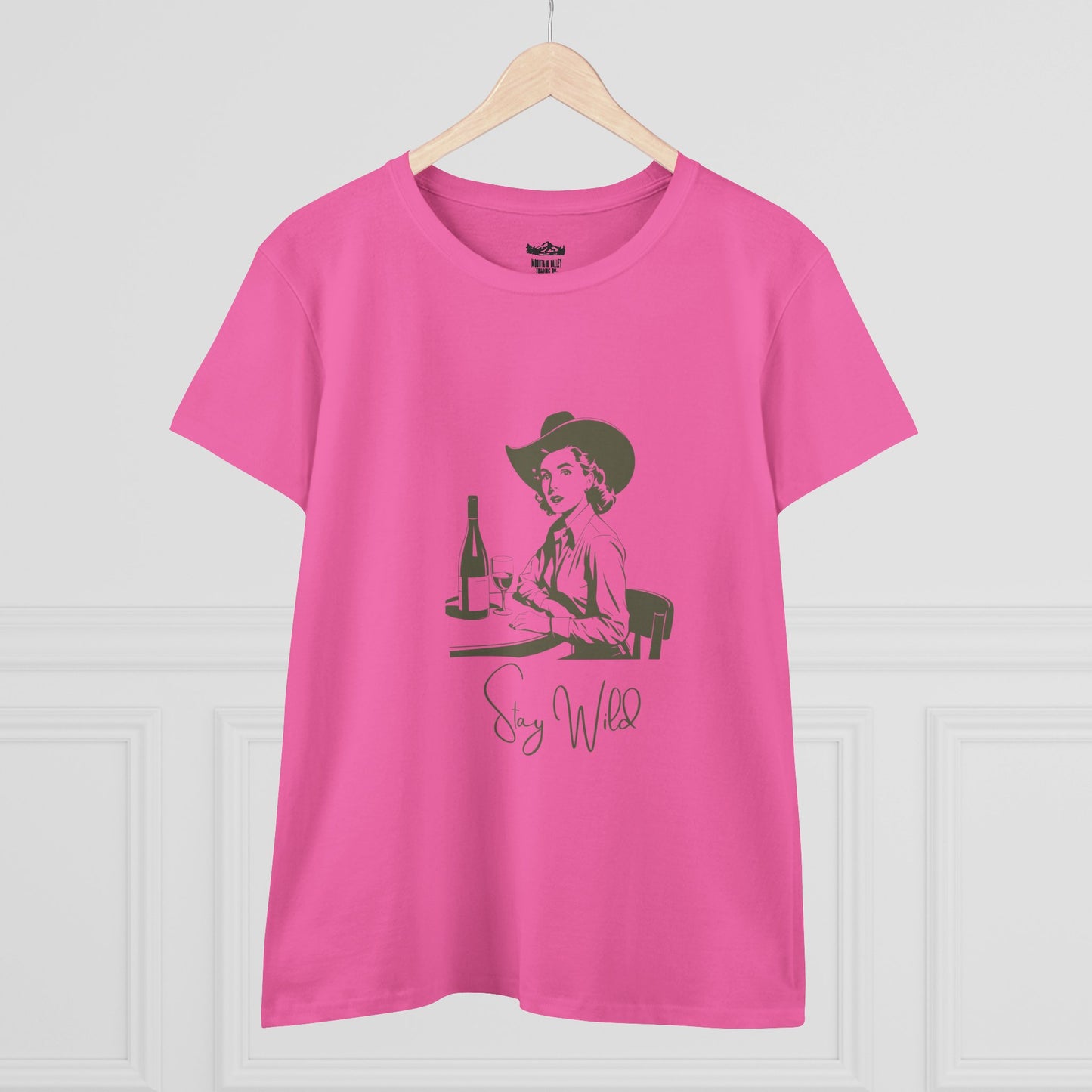 Cowgirl Up & Wine Down Tee