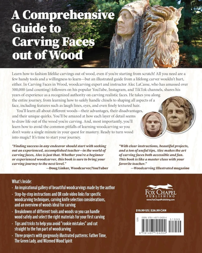 Carving Faces in Wood