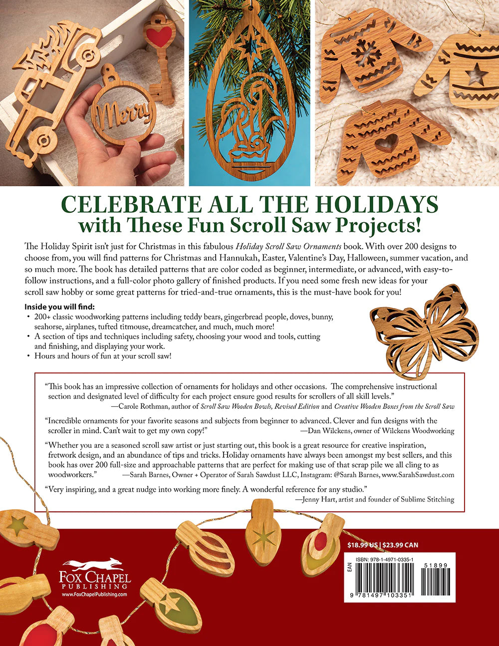 Holiday Scroll Sawing