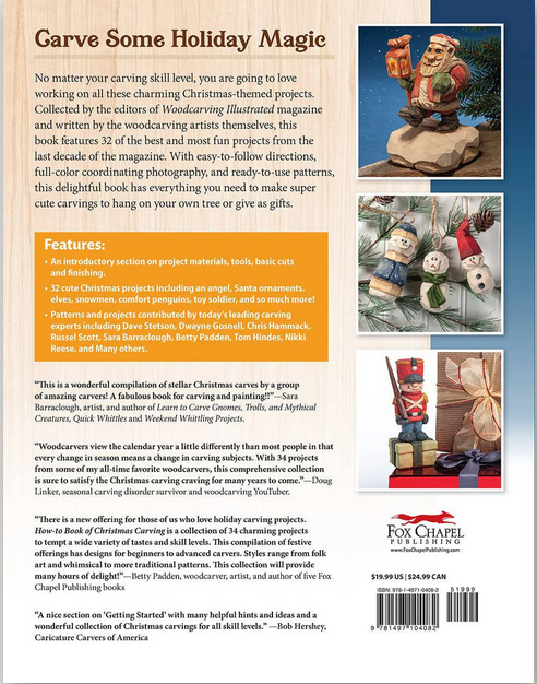 How to Book of Christmas Carving