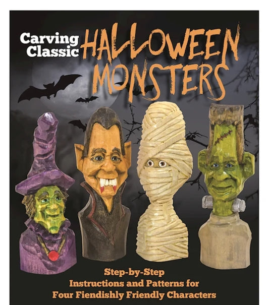 Carving Classic Halloween Monsters