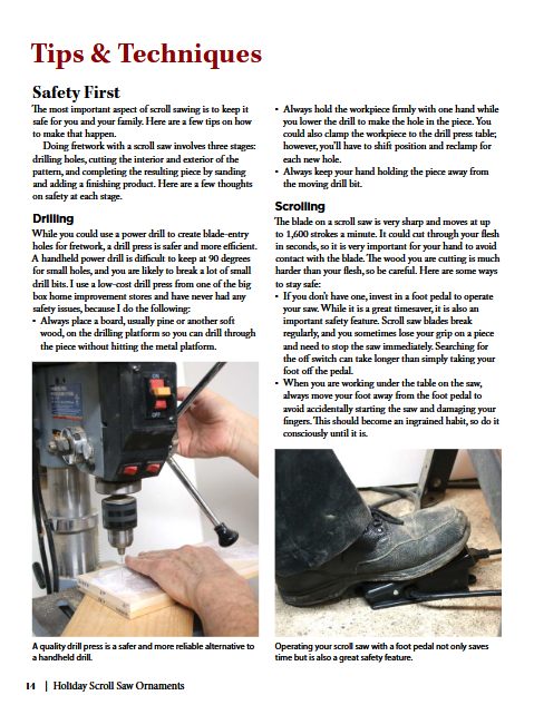 Holiday Scroll Saw Ornaments