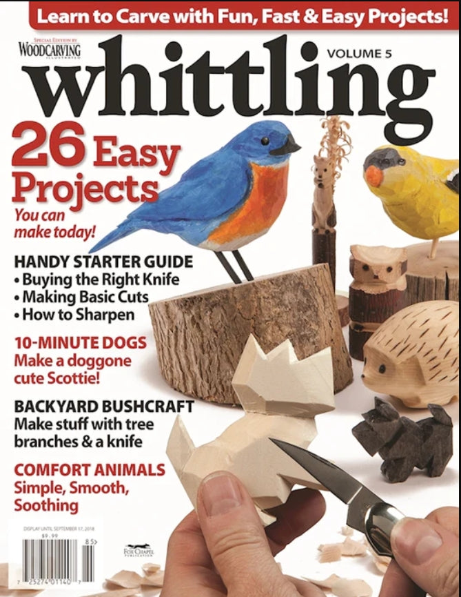 Woodcarving Illustrated: Whittling Special Edition Set (4 Issues)