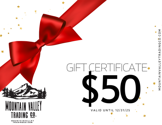Mountain Valley Trading Co. Gift Card