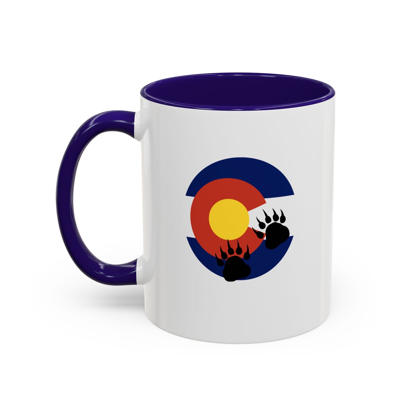 Colorado C & Bear Pawprints Mug