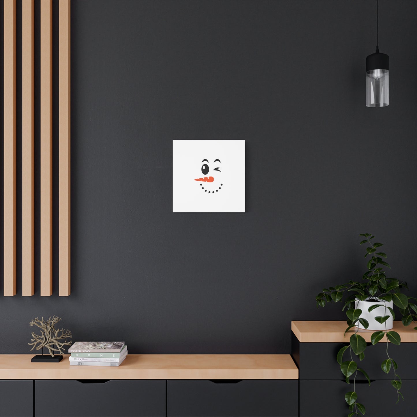 Winking Snowman