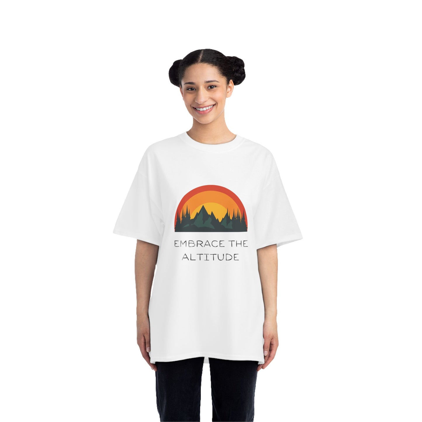 Mountain Hiking T-Shirt - Embrace the Altitude