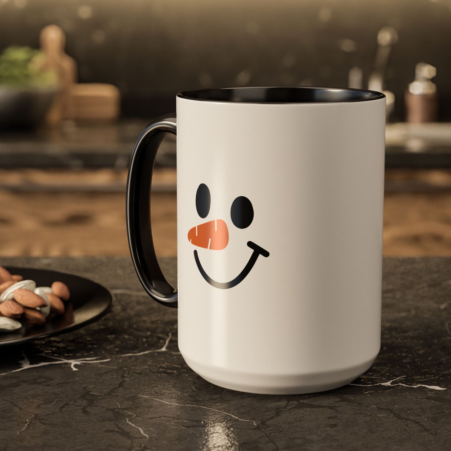 Smiling Snowman Mug