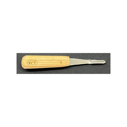 #11 Sweep Straight Gouge 2mm Wide 3" Handle