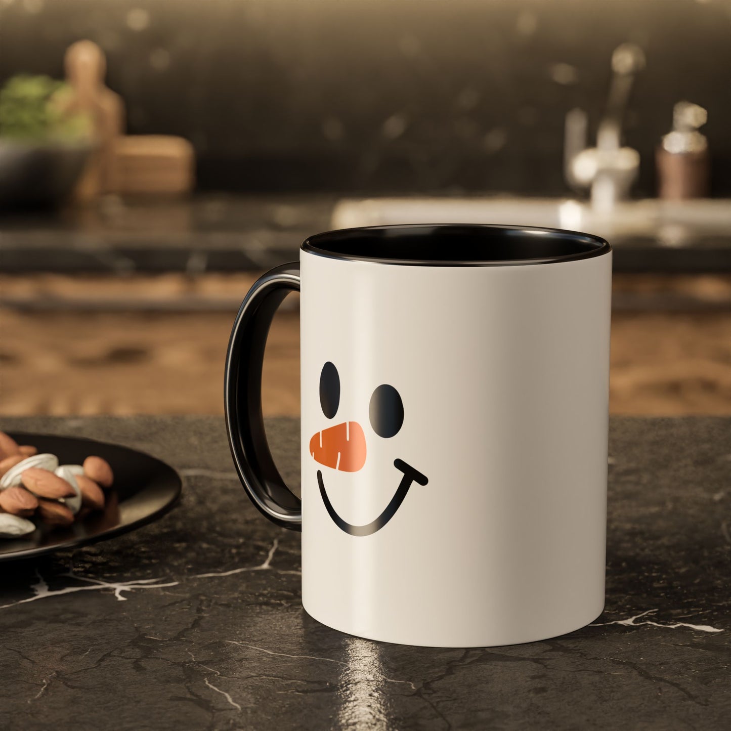 Smiling Snowman Mug