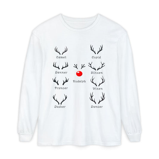 Reindeer Roll Call Long Sleeve Tee
