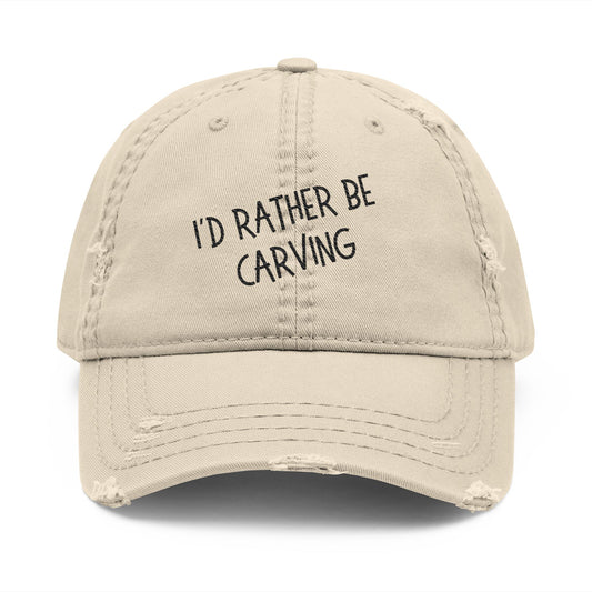 I'd Rather Be Carving