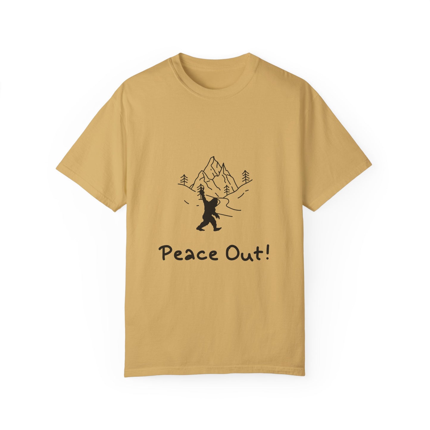 Bigfoot Peace Out T-Shirt