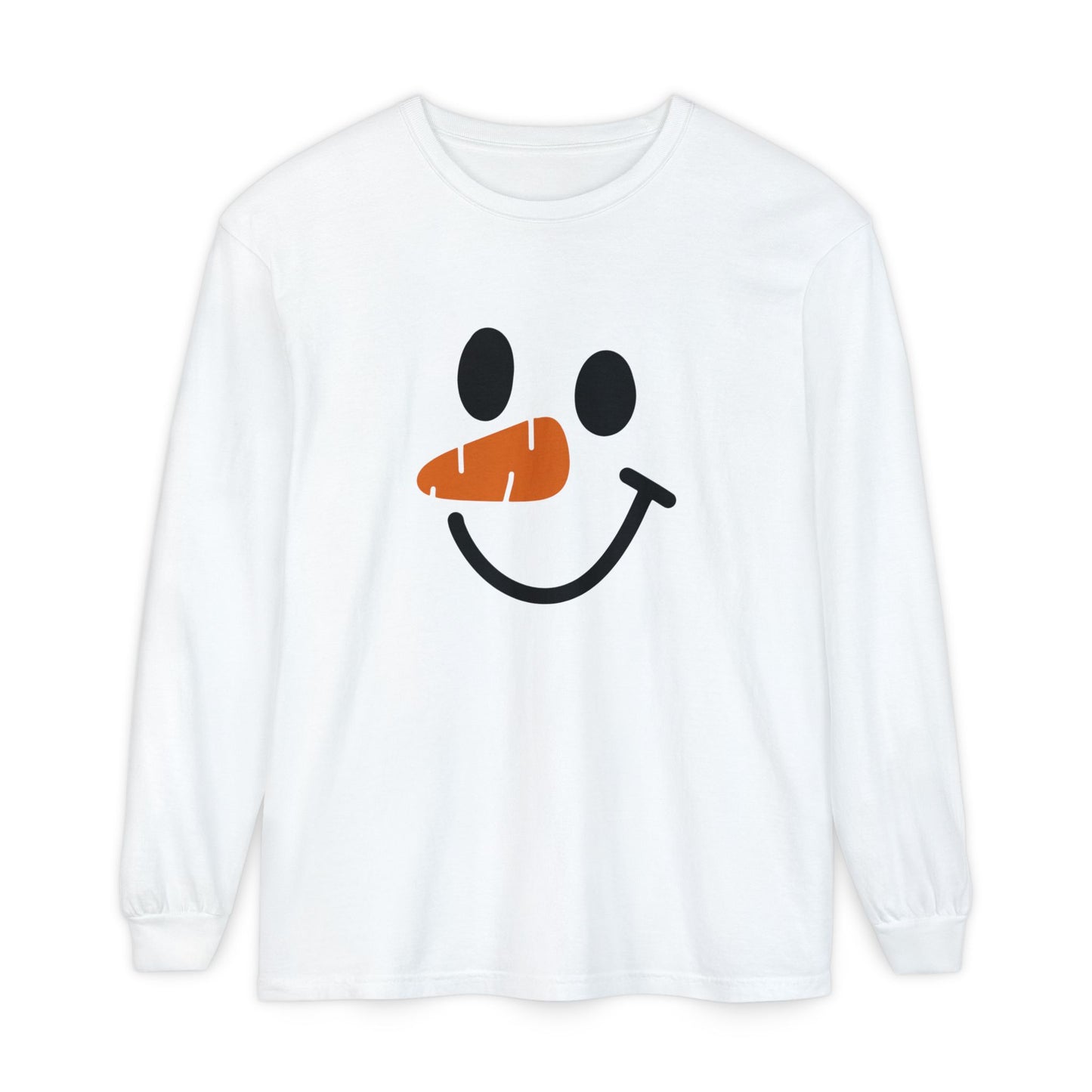 Happy Snowman Long Sleeve Tee